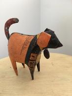 Blikken hond 21 cm hoog, Ophalen of Verzenden