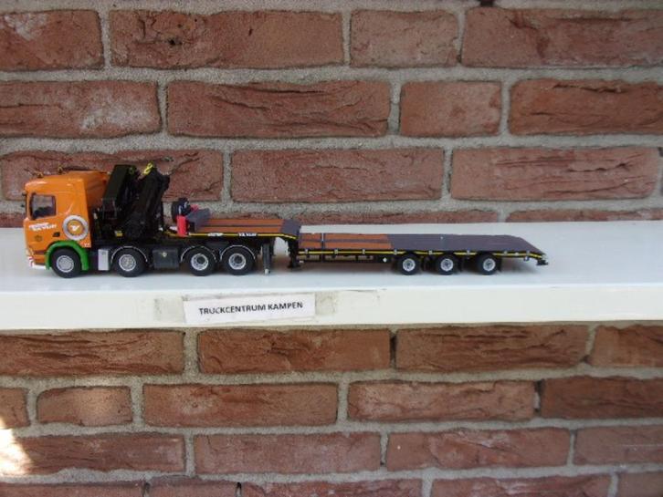 WSI  Scania  R  Normal  van  Holtrop  van  der  Vlist., Hobby en Vrije tijd, Modelauto's | 1:50, Nieuw, Bus of Vrachtwagen, Wsi