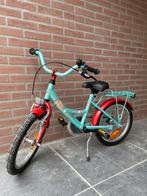 Leuke 16 inch fiets (inclusief zijwieltjes en mandje), Fietsen en Brommers, Fietsen | Meisjes, Ophalen, BFK, 16 inch, Handrem