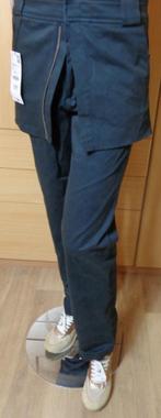 ZARA NIEUWE grijsgroene aparte broek met schootje S 36, Nieuw, Zara, Lang, Maat 36 (S)