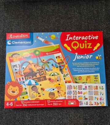 Clementoni interactieve quiz beschikbaar voor biedingen