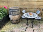 Houten regenton wijnvat, 150 liter of meer, Ophalen, Gebruikt, Hout