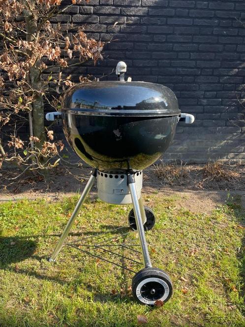 Weber Houtskoolbarbecue + Kinder BBQ (Weber), Tuin en Terras, Houtskoolbarbecues, Gebruikt, Met accessoires, Ophalen