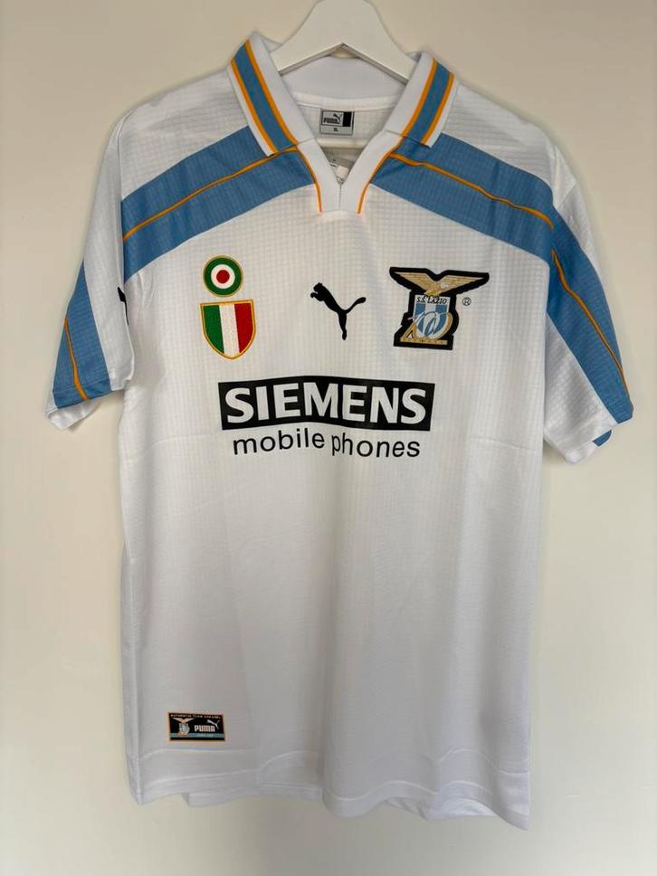 Lazio shirt L, Sport en Fitness, Voetbal, Zo goed als nieuw, Shirt, Ophalen of Verzenden