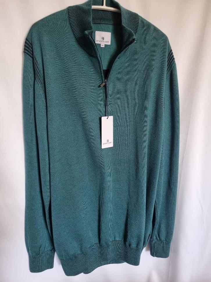 Heren trui merk State of Art mt XXXL 3xl nieuw, Kleding | Heren, Truien en Vesten, Nieuw, Overige maten, Groen, Verzenden