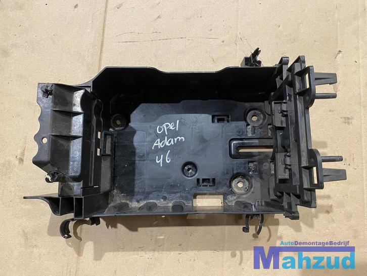 OPEL ADAM CORSA E 1.2 Accubak accuhouder 2012-2019, Auto-onderdelen, Accu's en Toebehoren, Opel, Gebruikt, Ophalen of Verzenden