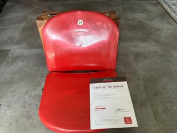 Ajax stoeltje uit de Amsterdam Arena met certificaat beschikbaar voor biedingen
