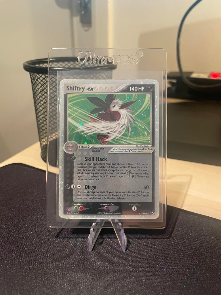 Shiftry EX #97 – Pokémon Power Keepers, Ophalen of Verzenden, Gebruikt, Losse kaart, Foil