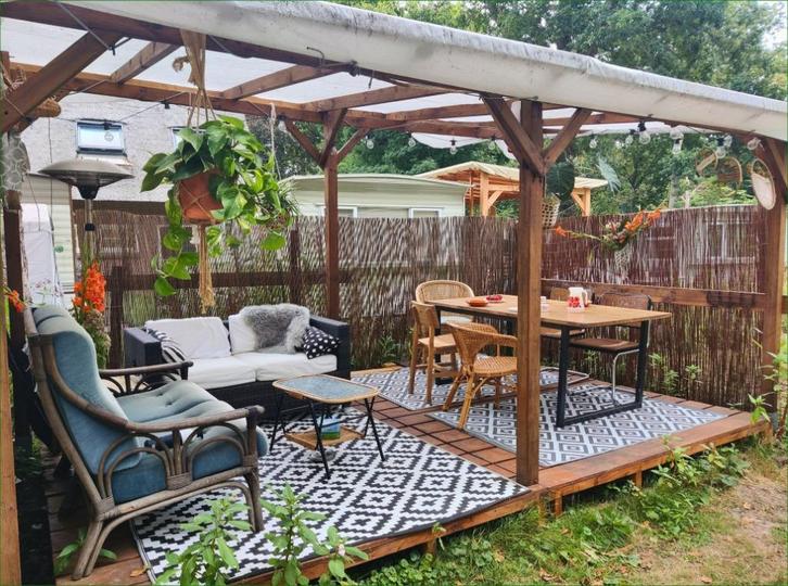 Nieuwe Bohemian stacaravan op Camping Bakkum, Caravans en Kamperen, Verhuur