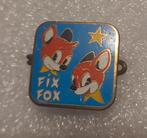 Vintage Fix Fox SPELDJE /Broche, Verzenden, Gebruikt