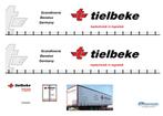Vrachtauto decal 1:50 Tielbeke Lemelerveld ( type 2 ), Nieuw, Overige merken, Bus of Vrachtwagen, Verzenden