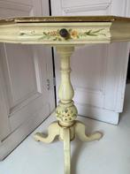 Vintage halkastje, tafeltje, toilettafeltje met laadje, Gebruikt, Ophalen of Verzenden, 60 cm of meer, Rechthoekig