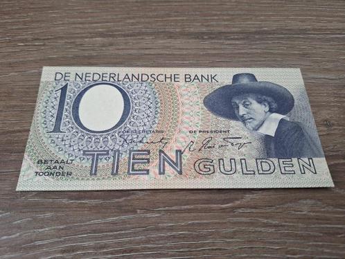 Vrijwel UNC biljet 10 gulden Staalmeester, 1943, Postzegels en Munten, Bankbiljetten | Nederland, 10 gulden, Ophalen of Verzenden