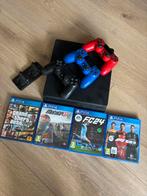 Ps4 met 3 controllers en verschillende spellen, Spelcomputers en Games, Spelcomputers | Sony PlayStation 4, Ophalen, Zo goed als nieuw