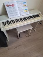 Elektrische piano, Gebruikt, Wit, Digitaal, Ophalen of Verzenden