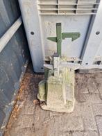Betonnen Voetstuk hekstop hekhaak, Ophalen of Verzenden, Gebruikt