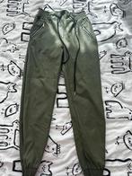 Groene kunstleren broek dames maat M, Ophalen, Zo goed als nieuw, Groen, Lang