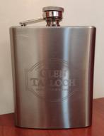 Glen Talloch Scotch Whisky Flesje Metaal 8oz 23,6cl., Ophalen of Verzenden, Gebruikt, Gebruiksvoorwerp