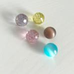 Melano set van 5 cateye 10mm, Sieraden, Tassen en Uiterlijk, Bedels, Verzenden