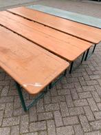 Biertafel, Picknicktafel, Tafel, Buitentafel, Bijzettafel, Ophalen, Gebruikt, Rechthoekig, Hout