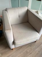 Fauteuil Jan des Bouvrie - beige, Huis en Inrichting, Ophalen, Gebruikt, 75 tot 100 cm, Stof