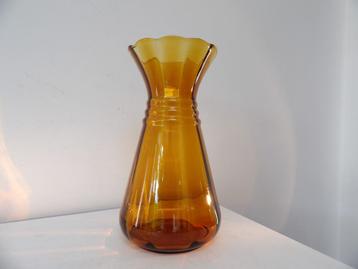 Art Deco Vaas Doyen, Amber beschikbaar voor biedingen