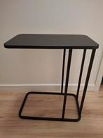 Tafeltje zwart metaal, Huis en Inrichting, Tafels | Sidetables, Ophalen, 50 tot 100 cm, Metaal, 25 tot 50 cm