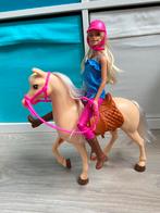 Mattel Barbie barbiepop met paard, Kinderen en Baby's, Speelgoed | Poppen, Zo goed als nieuw, Ophalen, Barbie