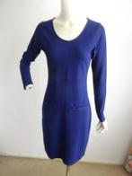 Juffrouw jansen jurk mt L= 38, Maat 38/40 (M), Zo goed als nieuw, Verzenden, Blauw