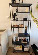 Metalen vakkenkast voor woonkamer, Huis en Inrichting, Kasten | Boekenkasten, Met plank(en), Gebruikt, Metaal, 150 tot 200 cm