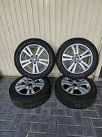 Set winterbanden 205/55 R16, Ophalen, Gebruikt, 16 inch, Banden en Velgen