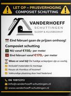 Composiet-beton of aluminium schutting palen vanaf €150,-, Ophalen, Overige materialen, 1 tot 2 meter, 6 meter of meer