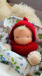 Antroposofische waldorf doll met Koffertje vrije school pop, Kinderen en Baby's, Speelgoed | Poppen, Ophalen of Verzenden, Nieuw