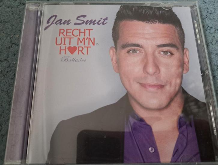 CD Jan Smit-Recht uit m'n hart., Cd's en Dvd's, Cd's | Nederlandstalig, Zo goed als nieuw, Ophalen of Verzenden