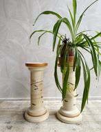 Keramieken planten zuil,  handgeschilderd in Portugal, -, -, Ophalen of Verzenden, Zo goed als nieuw