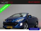 Peugeot 308 CC 1.6 THP Premiere NL AUTO! LEER NAVI CLIMA PDC, Auto's, Peugeot, Zwart, 4 cilinders, Handgeschakeld, Euro 4