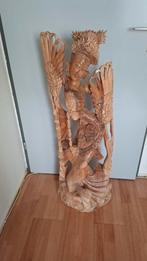 Houten beeld van Balinese danseres, Ophalen