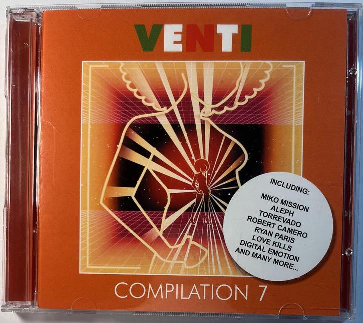 Venti Compilation 7 2 CD Miko Mission Torrevado Love Kills, Cd's en Dvd's, Cd's | Pop, Zo goed als nieuw, 1980 tot 2000, Verzenden