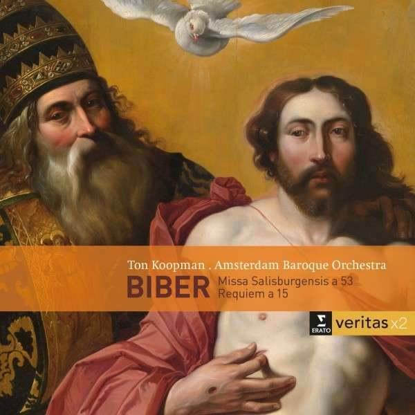 NIEUW 2CD Biber: Missa Salisburgensis, Requiem / Koopman, Cd's en Dvd's, Cd's | Klassiek, Nieuw in verpakking, Vocaal, Barok, Ophalen of Verzenden