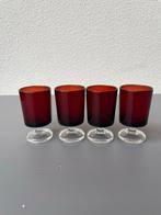 Set van 4 Luminarc borrelglaasjes, Ophalen of Verzenden, Gebruikt, Borrel- of Shotglas