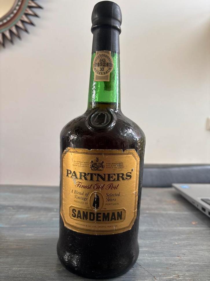 Oude Sandeman Partners Finest Old Port Fles, Antiek en Kunst, Antiek | Overige Antiek, Ophalen of Verzenden