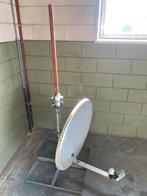 Schotel antenne met plat dak standaard, Audio, Tv en Foto, Schotelantennes, Ophalen, Gebruikt, (Schotel)antenne, Overige merken