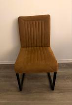 Eetkamerstoel cognac, Huis en Inrichting, Stoelen, Ophalen, Bruin, Zo goed als nieuw, Eén