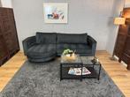 GRATIS LEVERING Vloeiende Zwarte “Dimehouse Bella” Hoekbank, Huis en Inrichting, Ophalen of Verzenden, Zo goed als nieuw, Noordkade 68A