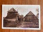 Boerderij met hooischuur. Plaggenweg. Vierhouten. 1930., Ophalen of Verzenden, 1920 tot 1940, Gelopen, Gelderland