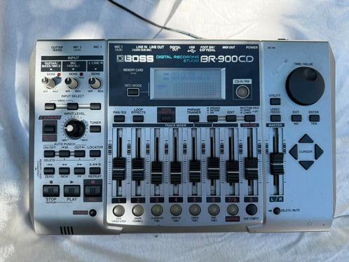 BOSS BR-900CD, Muziek en Instrumenten, Mengpanelen, Gebruikt, 5 tot 10 kanalen, Microfooningang, Ophalen of Verzenden