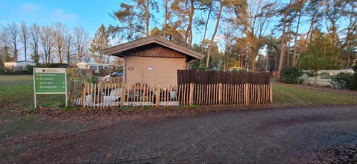 Complete Chalet met Jaarplaats in het prachtige Drenthe, Caravans en Kamperen, Stacaravans, Ophalen of Verzenden