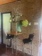 Bar tafel, Huis en Inrichting, Barren, Ophalen, Zo goed als nieuw, Inclusief barstoelen