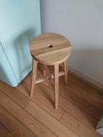 Barkruk, hout, 70cm hoog, Huis en Inrichting, Barkrukken, Ophalen, 60 tot 90 cm, Zo goed als nieuw, 1 kruk