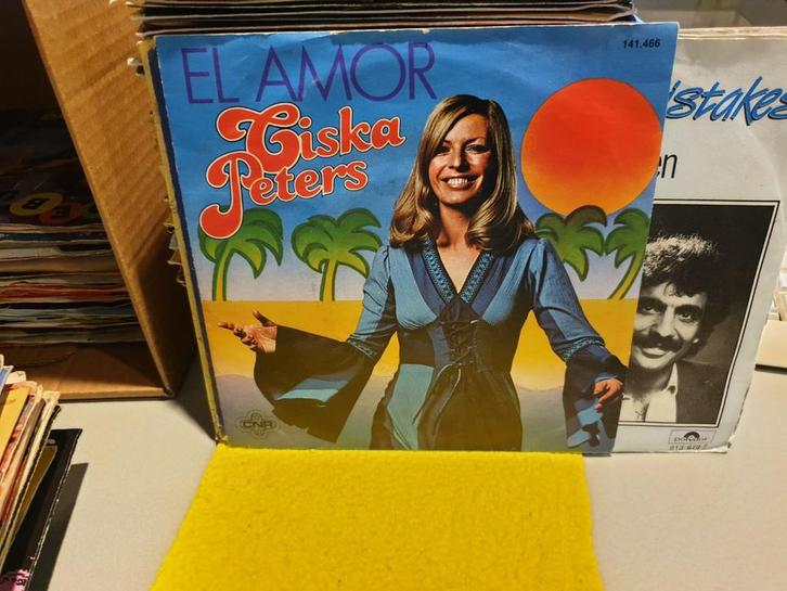 Ciska Peters - El Amor (f2), Cd's en Dvd's, Vinyl Singles, Ophalen of Verzenden